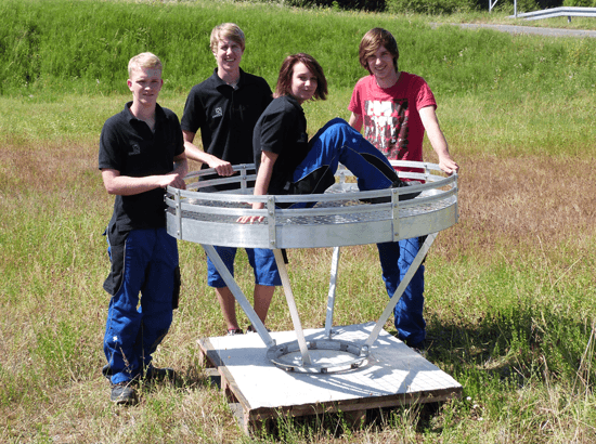 ZARGES PROVIDES A NEW STORK HOME