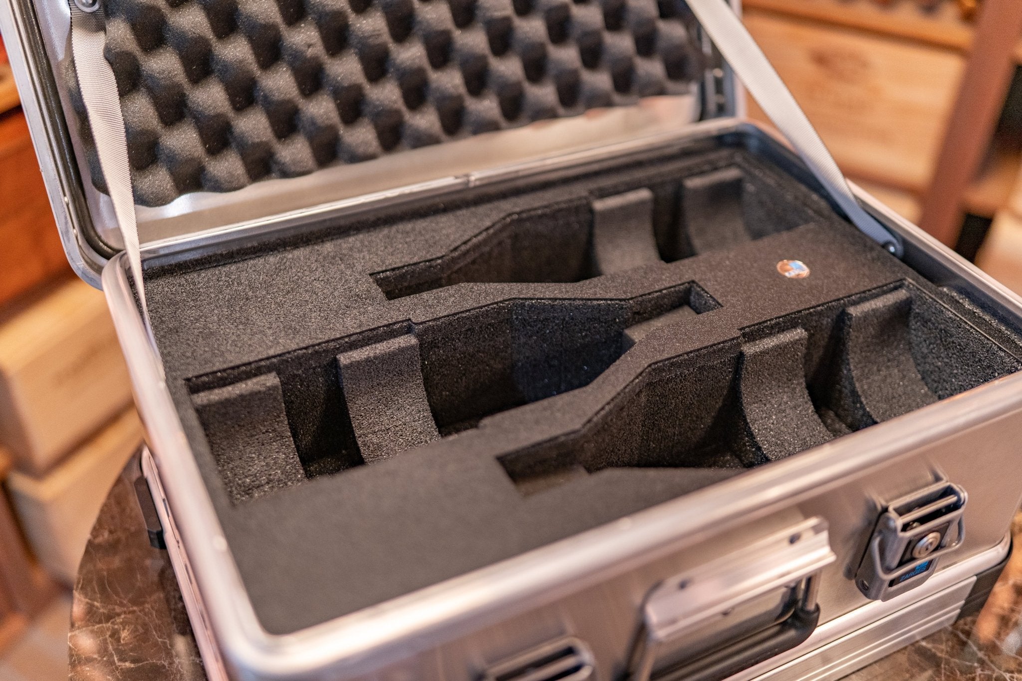 3 Bottle Wine Case - Zarges USA