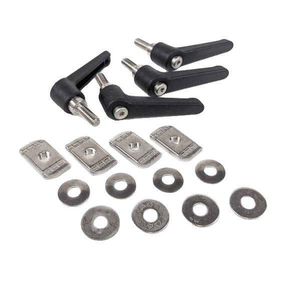 ZARGES roof rack mounting hardware, Rhino Rack Pioneer Series