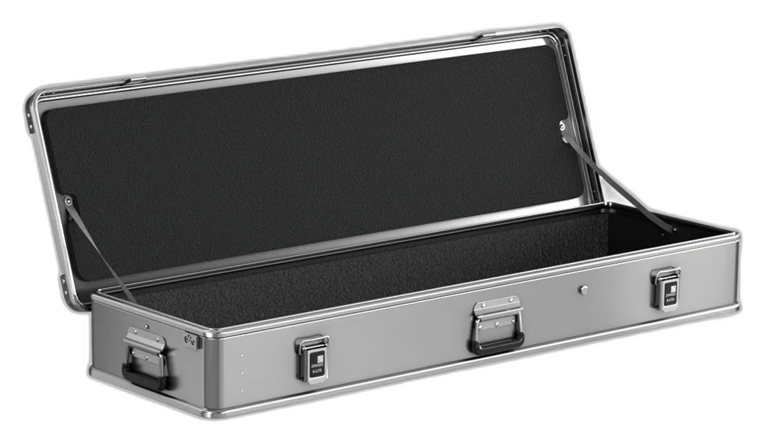 ZARGES K470-31011686 aluminum case with factory-installed foam liner