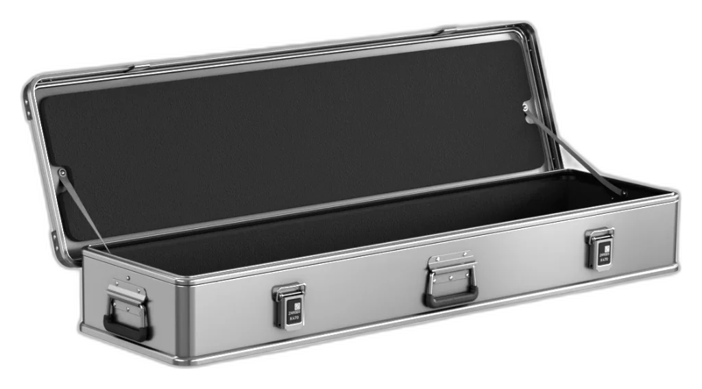 ZARGES K470-31016052 aluminum case with factory-installed foam liner