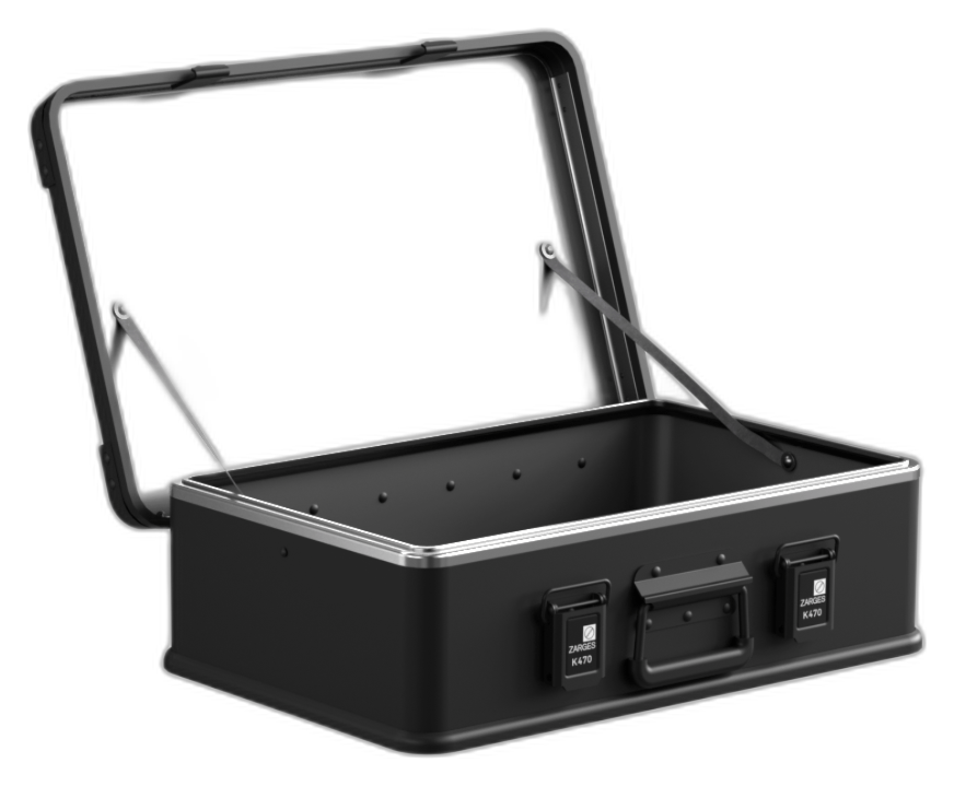 ZARGES K470-Matte Black-31013203 aluminum case