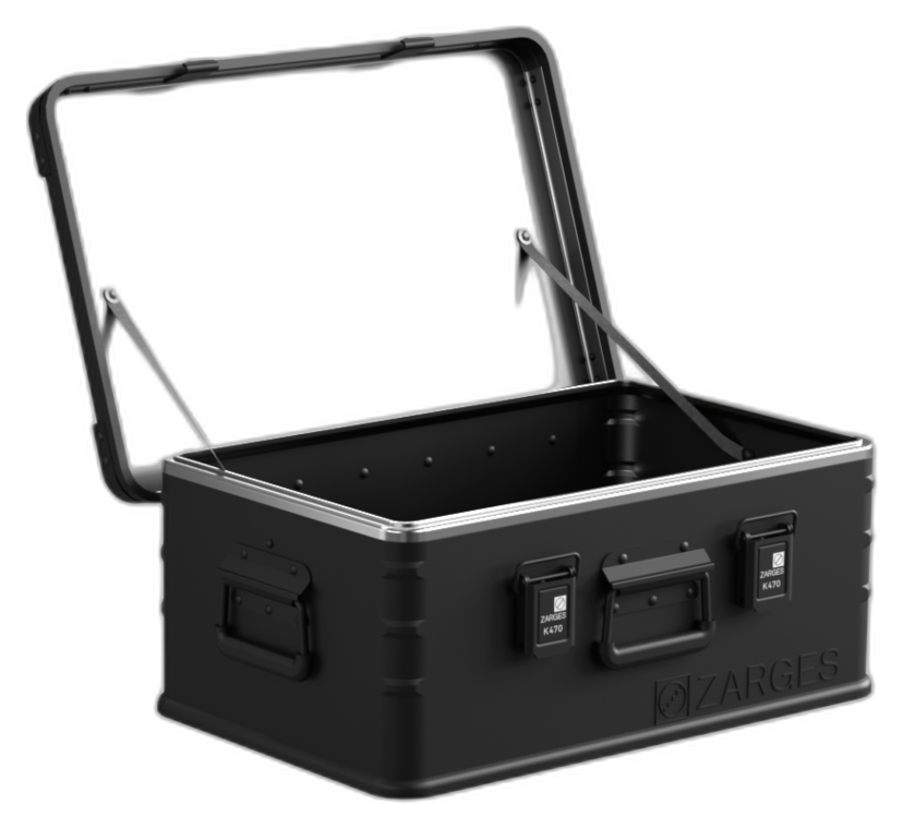 ZARGES K470-Matte Black-31013204 aluminum case