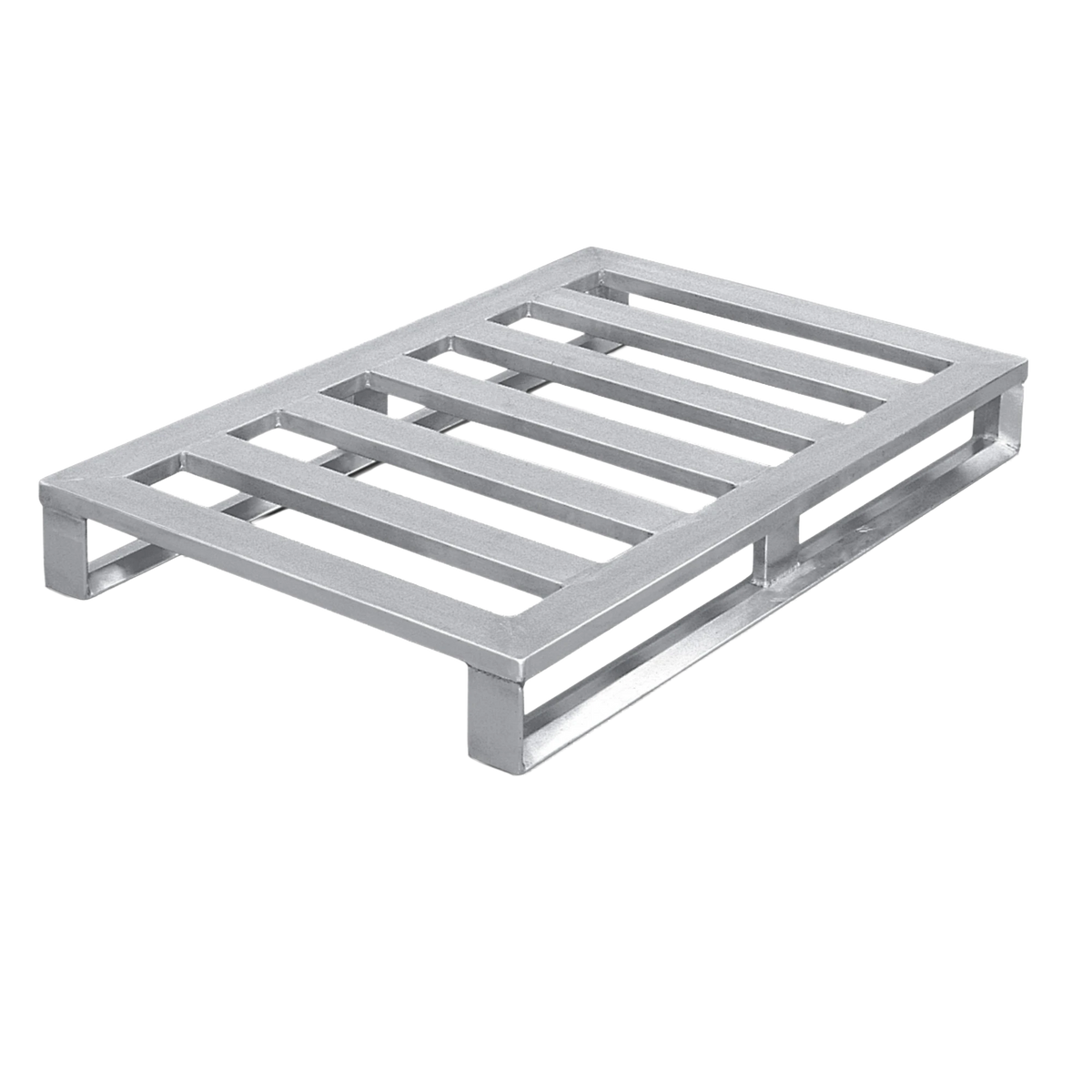 ZARGES aluminium flat pallet with runners (45173)