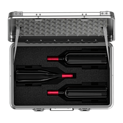 3 Bottle Wine Case - Zarges USA