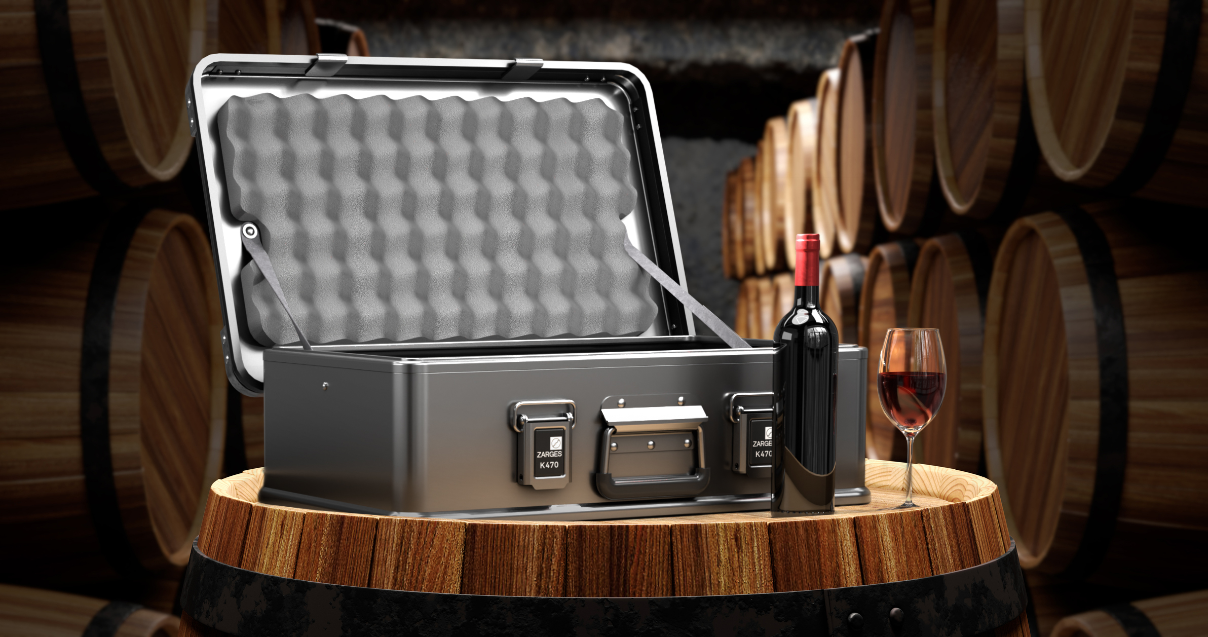 3 Bottle Wine Case-6102390