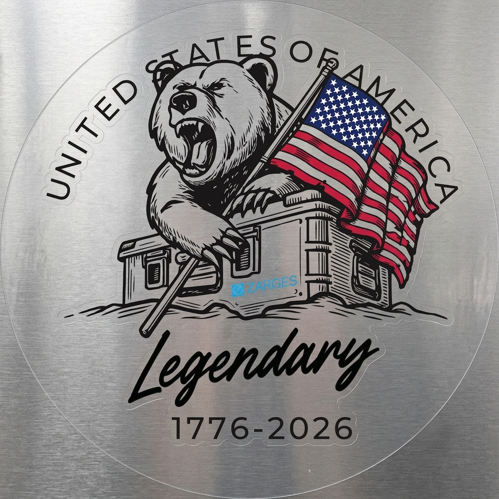 250th Anniversary of America Sticker