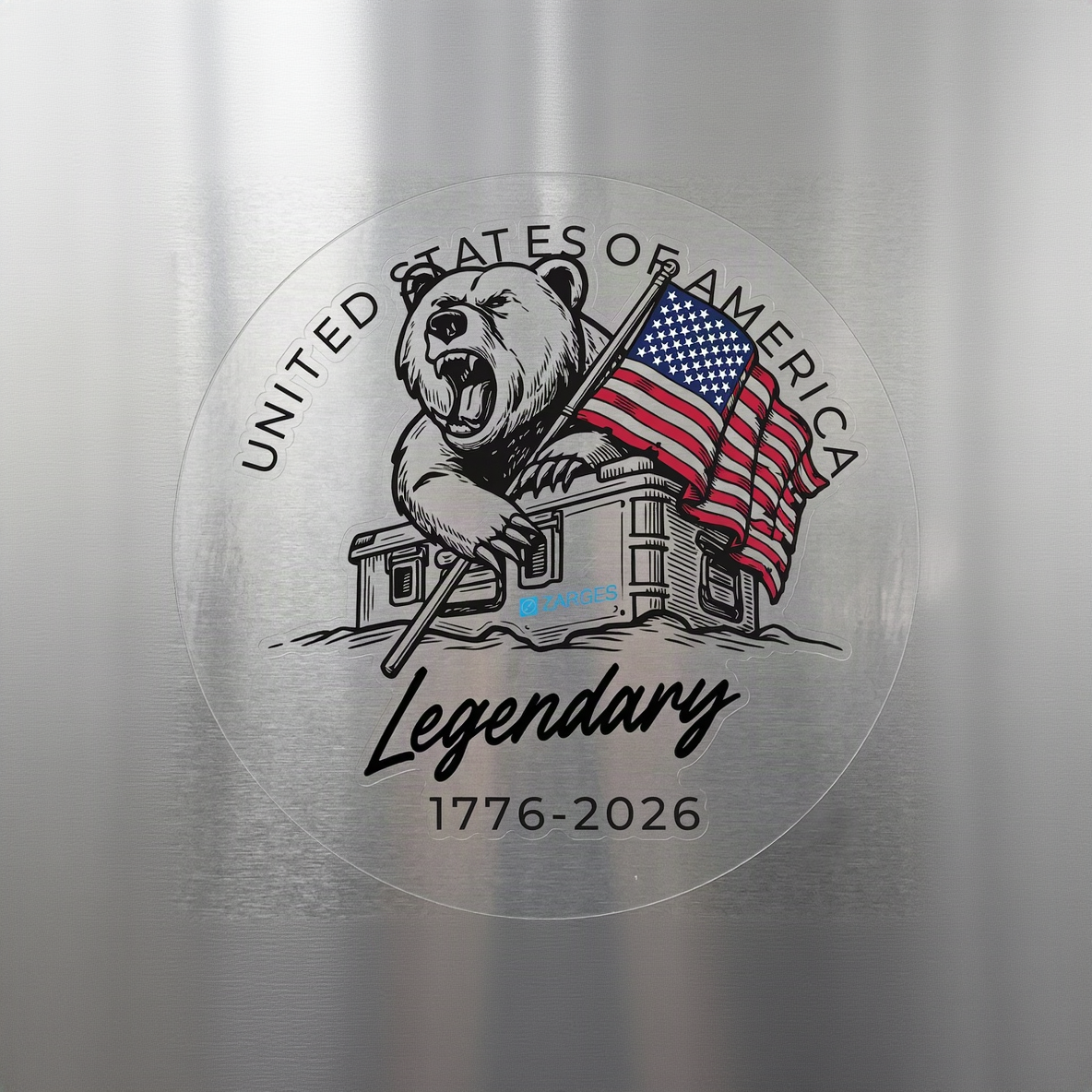 250th Anniversary of America Sticker