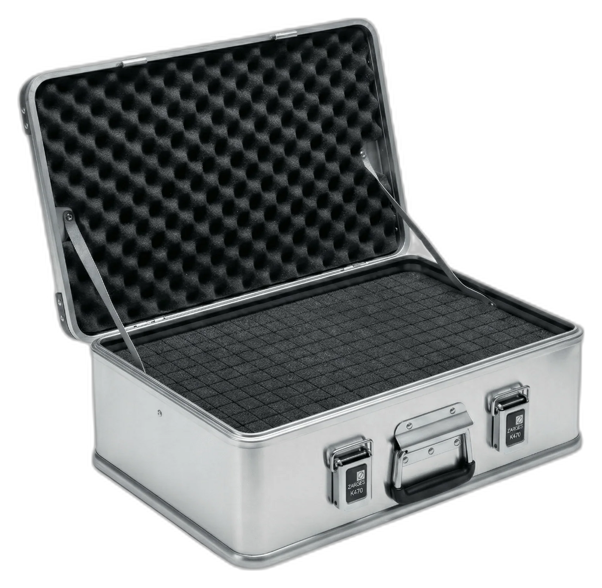 ZARGES K470-40810 aluminum case with Pick N Pluck foam