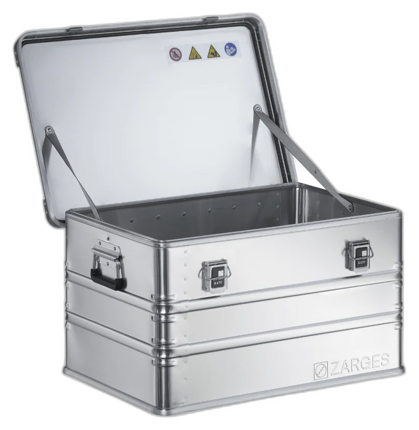 ZARGES K470-40841 aluminum case only, no liner