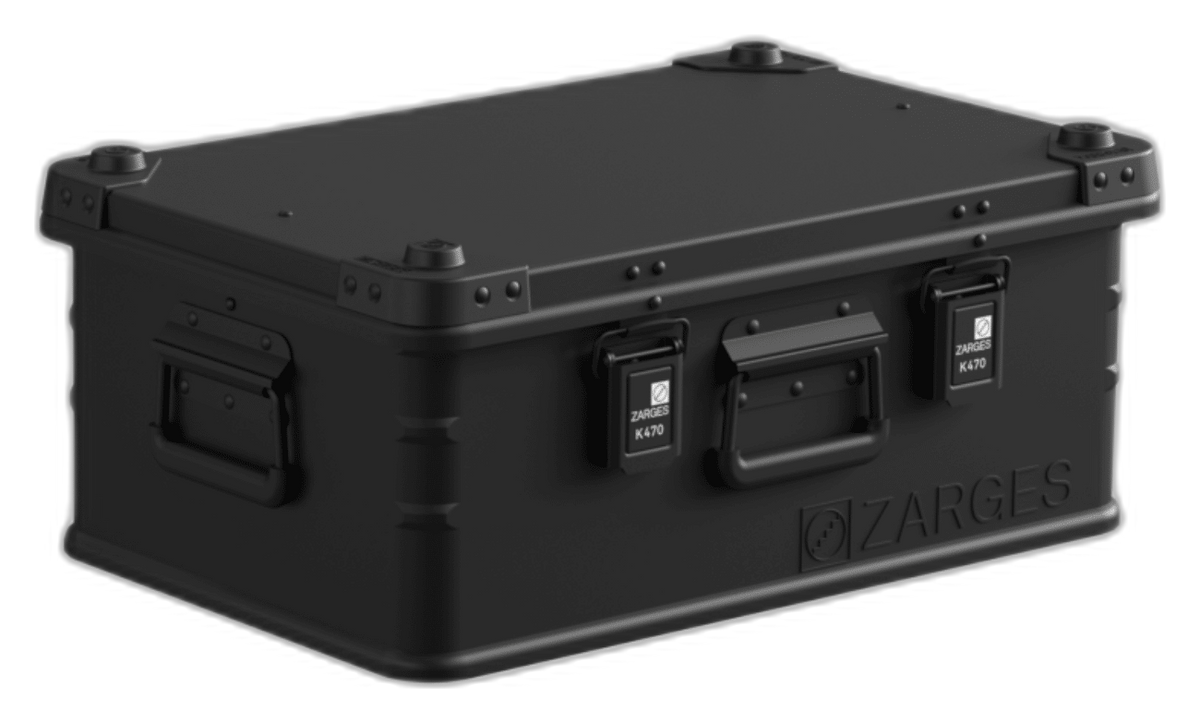 ZARGES K470-Matte Black-31013204 aluminum case