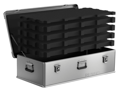 ZARGES K470-31011136 aluminum case with foam fill