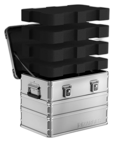 ZARGES K470-40564 aluminum case with foam fill