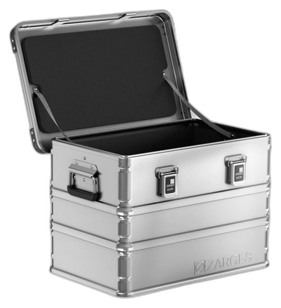 ZARGES K470-40564 aluminum case with factory-installed foam liner
