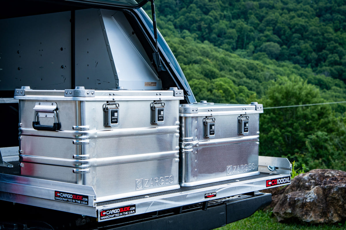 ZARGES K470-40564 aluminum case in use