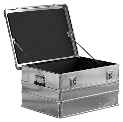 ZARGES K470-40565 aluminum case with factory-installed foam liner