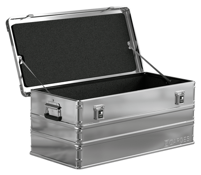 ZARGES K470-40567 aluminum case with factory-installed foam liner