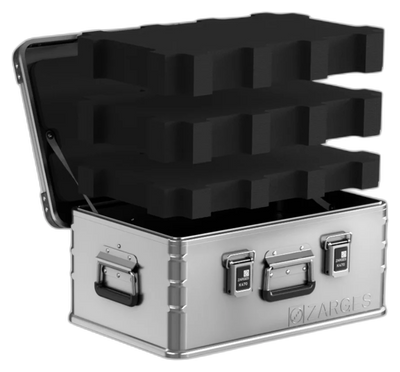 ZARGES K470-40568 aluminum case with foam fill