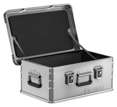 ZARGES K470-40568 aluminum case with factory-installed foam liner