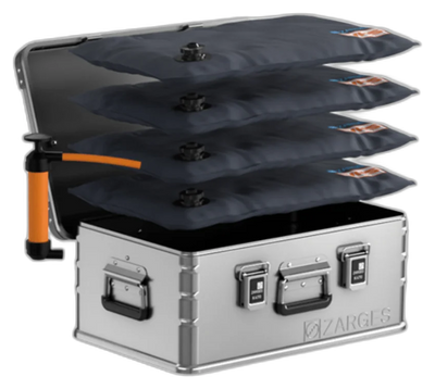 ZARGES K470-40568 aluminum case with KOR Technik VRS protection system