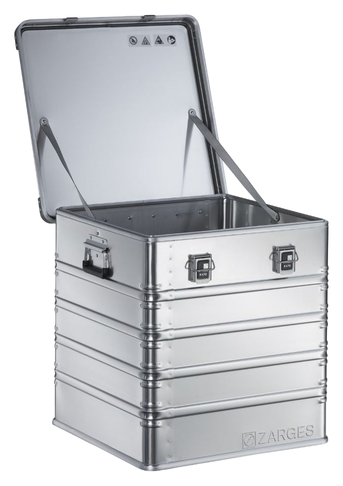 ZARGES K470-40836 aluminum case only, no liner
