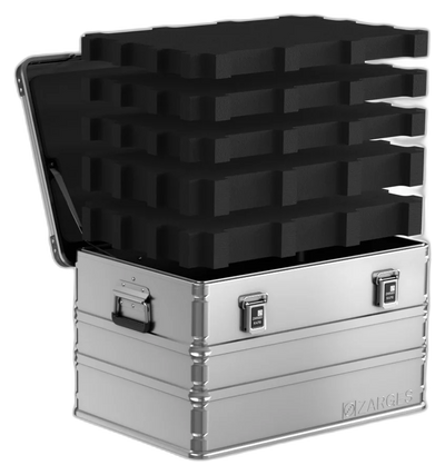ZARGES K470-40841 aluminum case with foam fill
