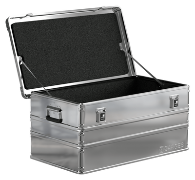 ZARGES K470-40845 aluminum case with factory-installed foam liner