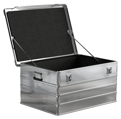 ZARGES K470-40846 aluminum case with factory-installed foam liner