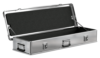 ZARGES K470-40847 aluminum case with factory-installed foam liner