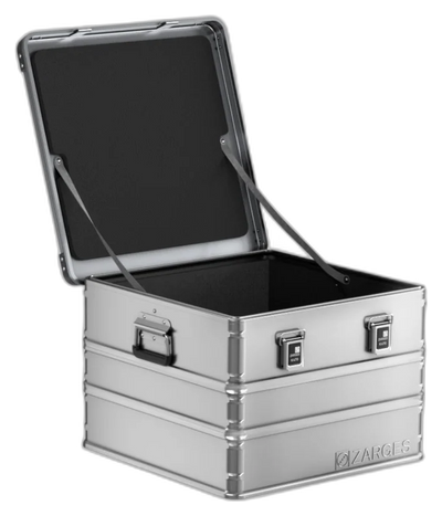 ZARGES K470-40859 aluminum case with factory-installed foam liner