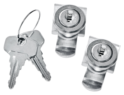 ZARGES lock and key set (40832), transparent cutout